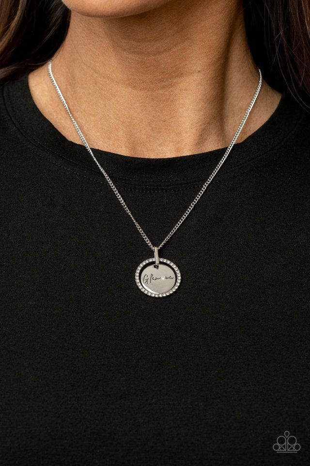 ​Glam-ma Glamorous - White - Paparazzi Necklace Image