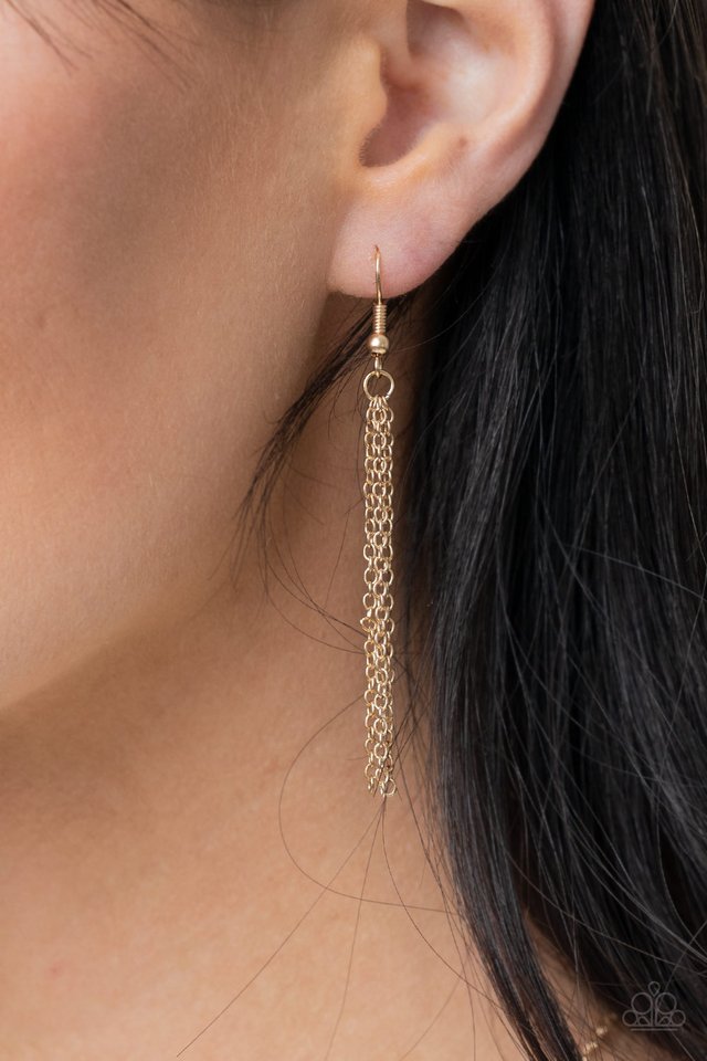 Living The Mom Life - Gold - Paparazzi Necklace Image