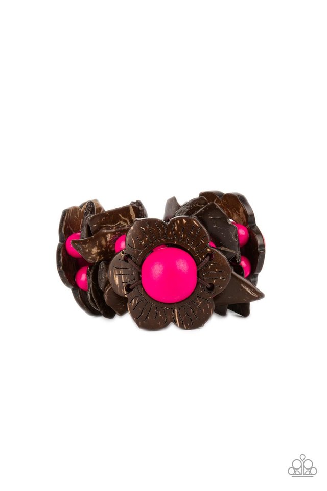 Mediterranean Mangrove - Pink - Paparazzi Bracelet Image