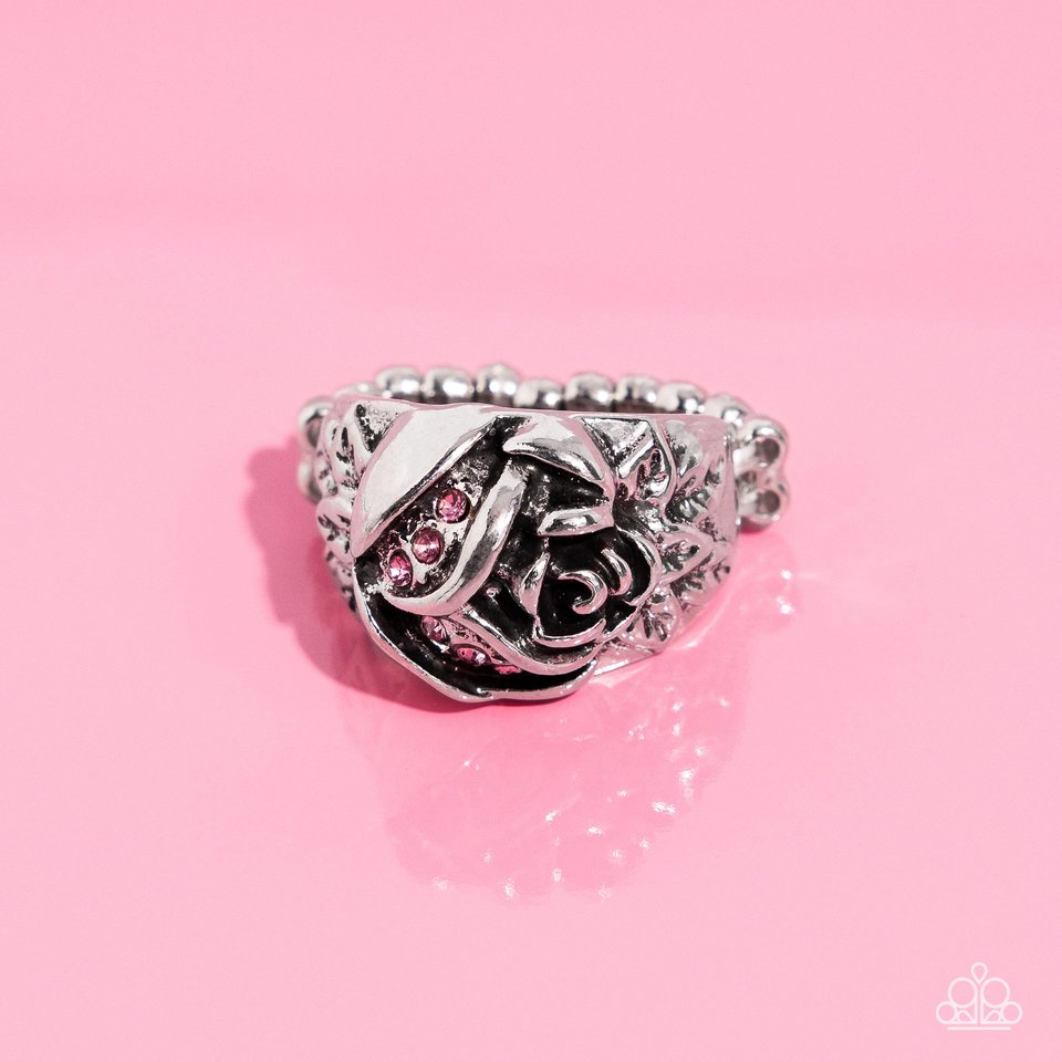 Rose Garden Refinement - Pink - Paparazzi Ring Image