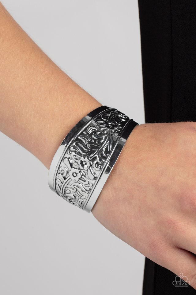 Purely Prairie - Silver - Paparazzi Bracelet Image