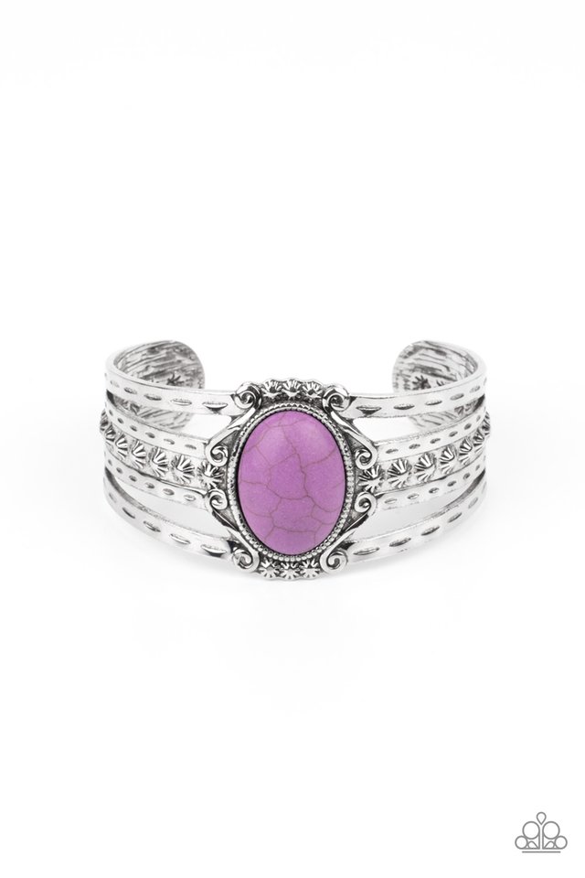 Mojave Mecca - Purple - Paparazzi Bracelet Image