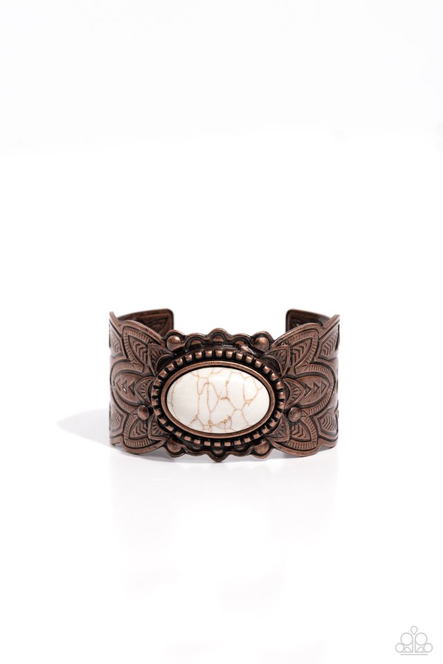 Dallas Décor - Copper - Paparazzi Bracelet Image