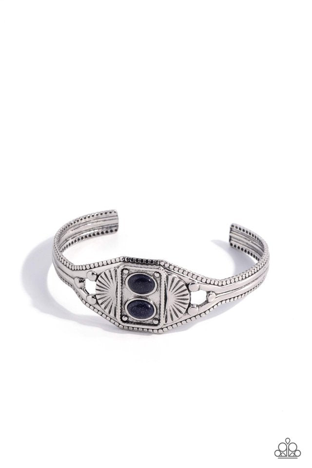 Aztec Allure - Blue - Paparazzi Bracelet Image