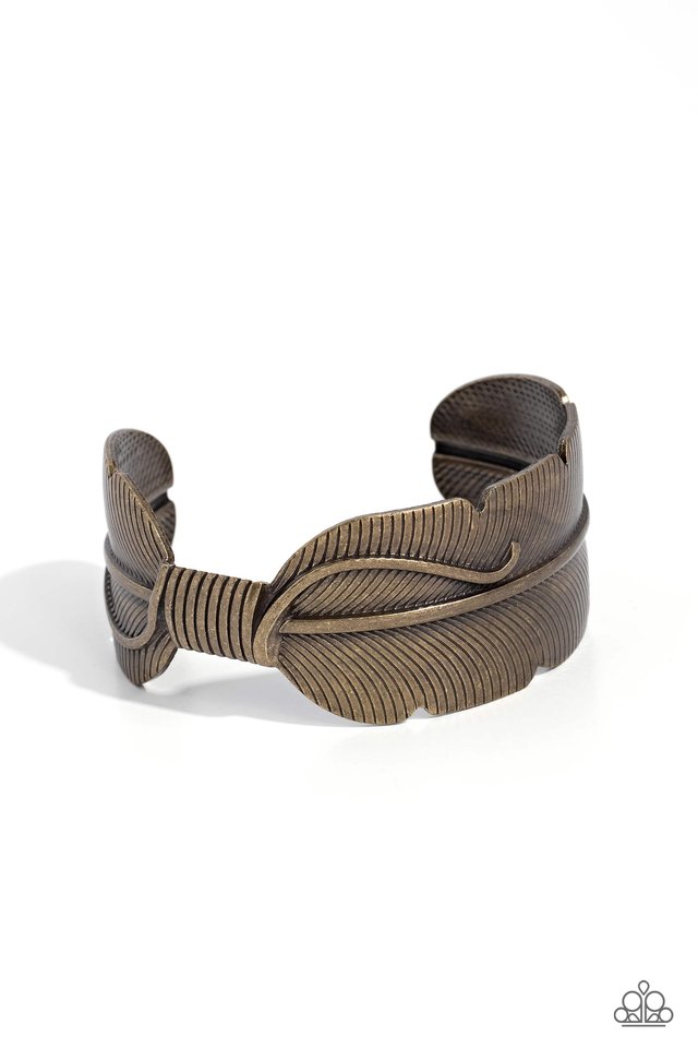 Quill Quencher - Brass - Paparazzi Bracelet Image