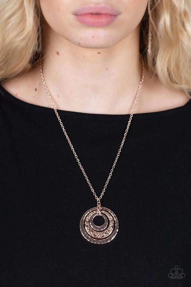 Totally Tulum - Rose Gold - Paparazzi Necklace Image
