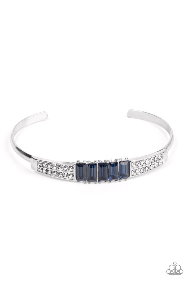 Spritzy Sparkle - Blue - Paparazzi Bracelet Image