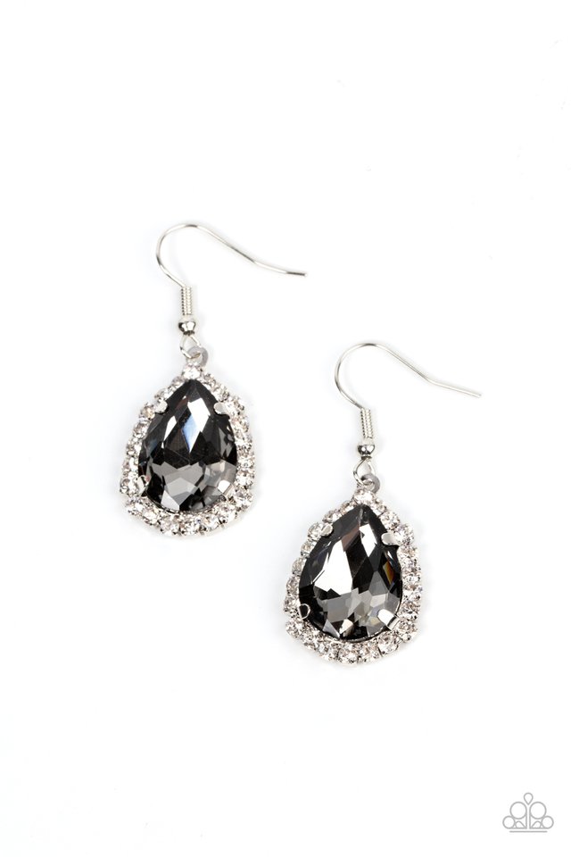 Bippity Boppity BOOM! - Silver - Paparazzi Earring Image