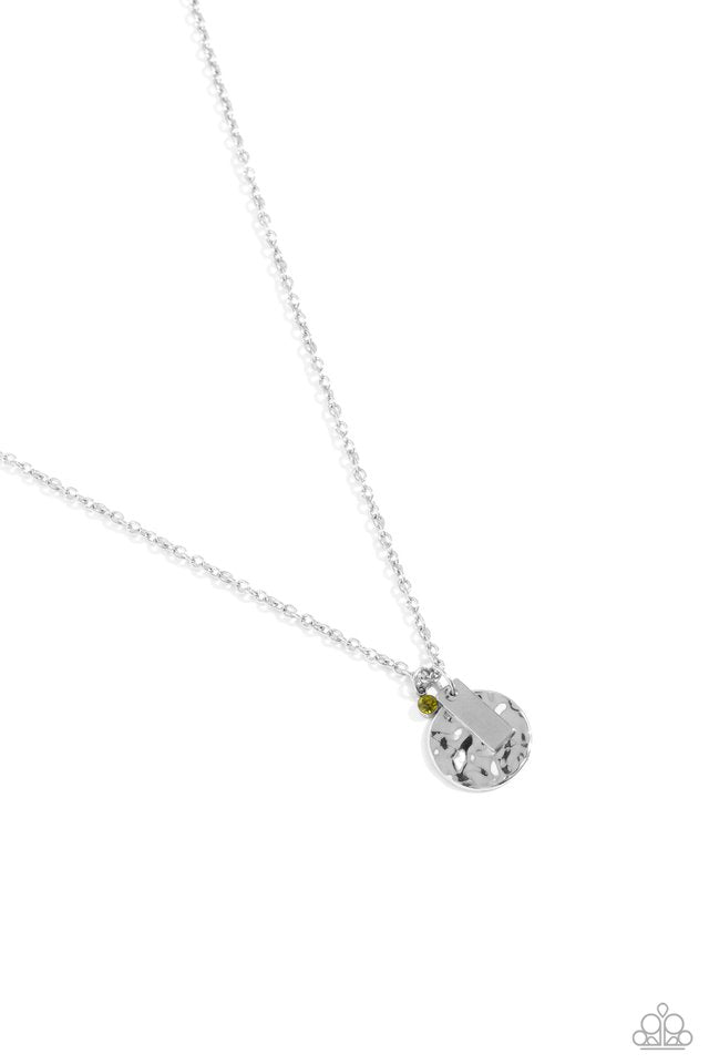 Minimal EFFORTLESS - Green - Paparazzi Necklace Image