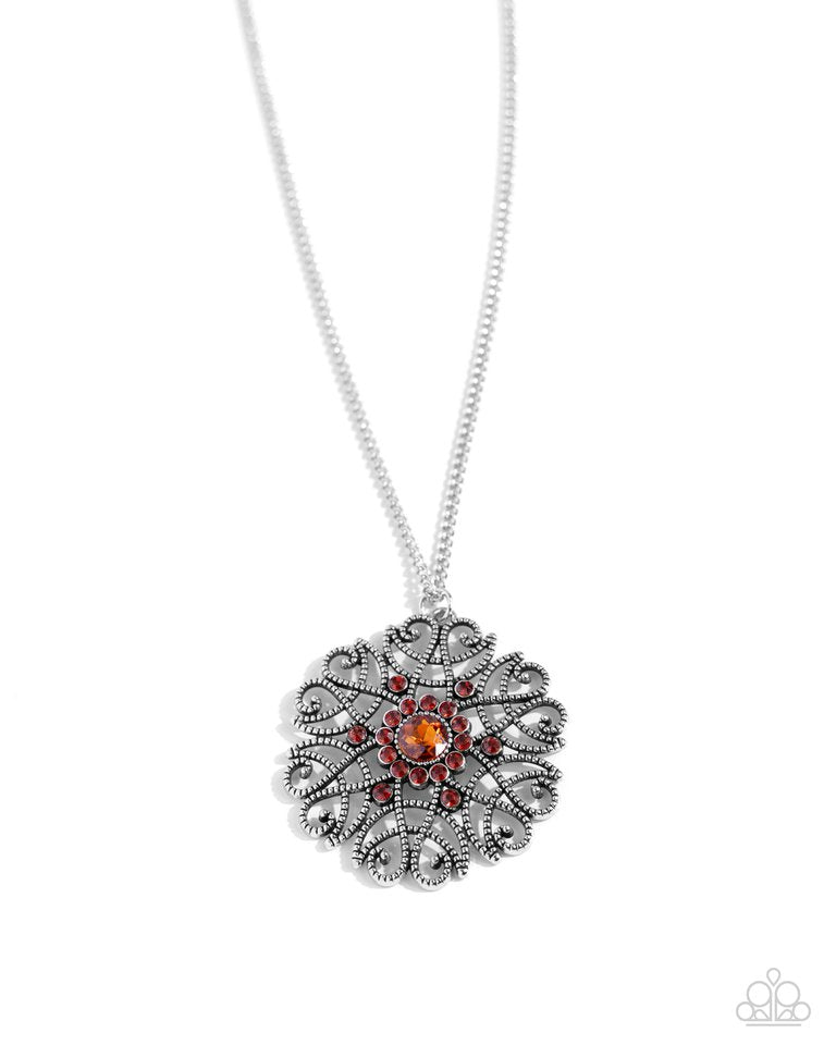 Jovial Jubilee - Brown - Paparazzi Necklace Image