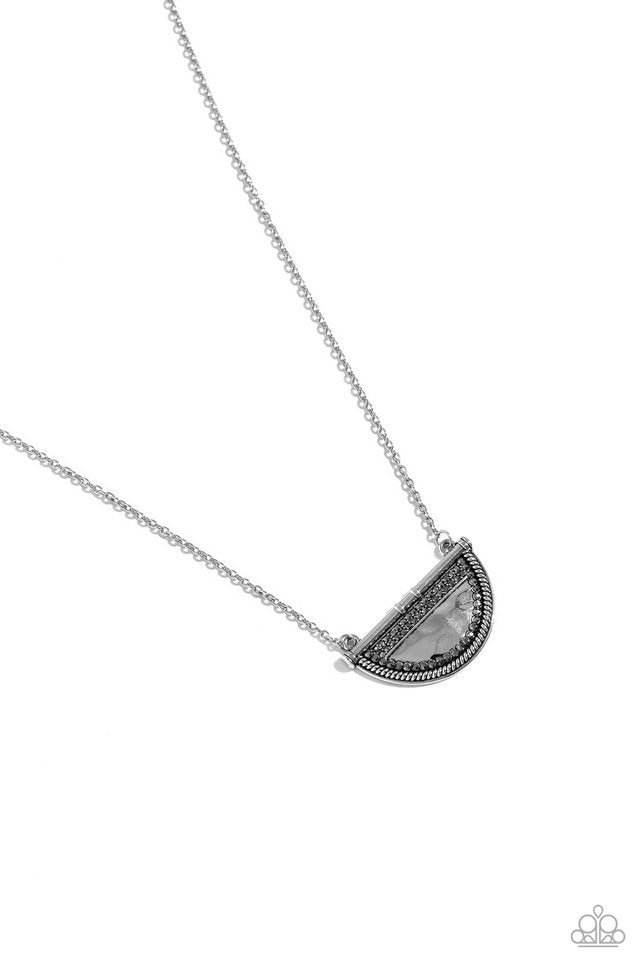 Raise Your Banner - Silver - Paparazzi Necklace Image