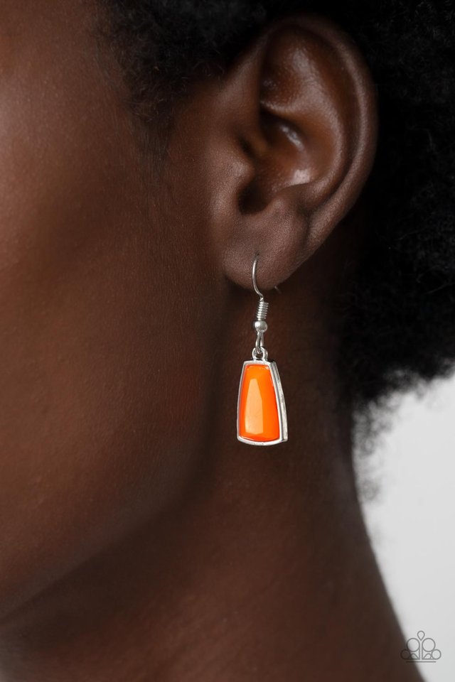 Luscious Luxe - Orange - Paparazzi Necklace Image