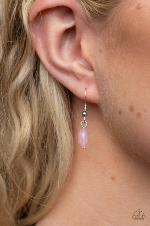 Sunshiny Shimmer - Pink - Paparazzi Necklace Image