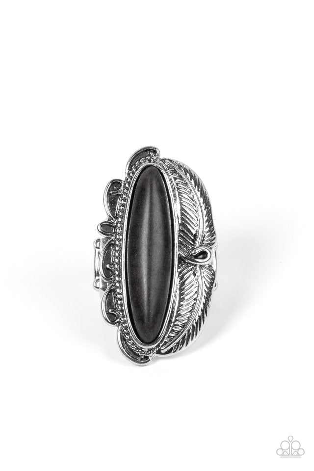 Rural Resort - Black - Paparazzi Ring Image