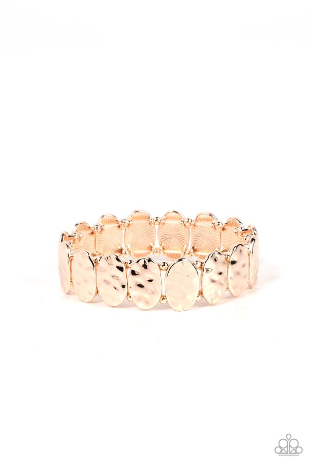 Trinket Trek - Rose Gold - Paparazzi Bracelet Image
