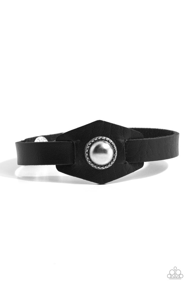 Bronx Bronco - Black - Paparazzi Bracelet Image