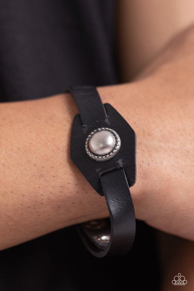 Bronx Bronco - Black - Paparazzi Bracelet Image