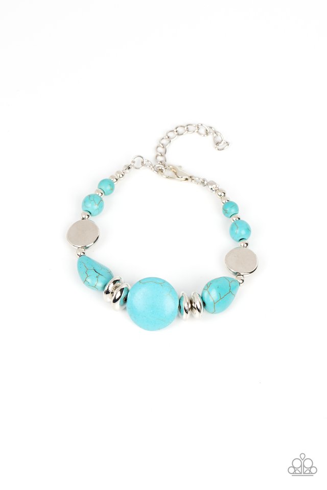 Mesa Vista - Blue - Paparazzi Bracelet Image
