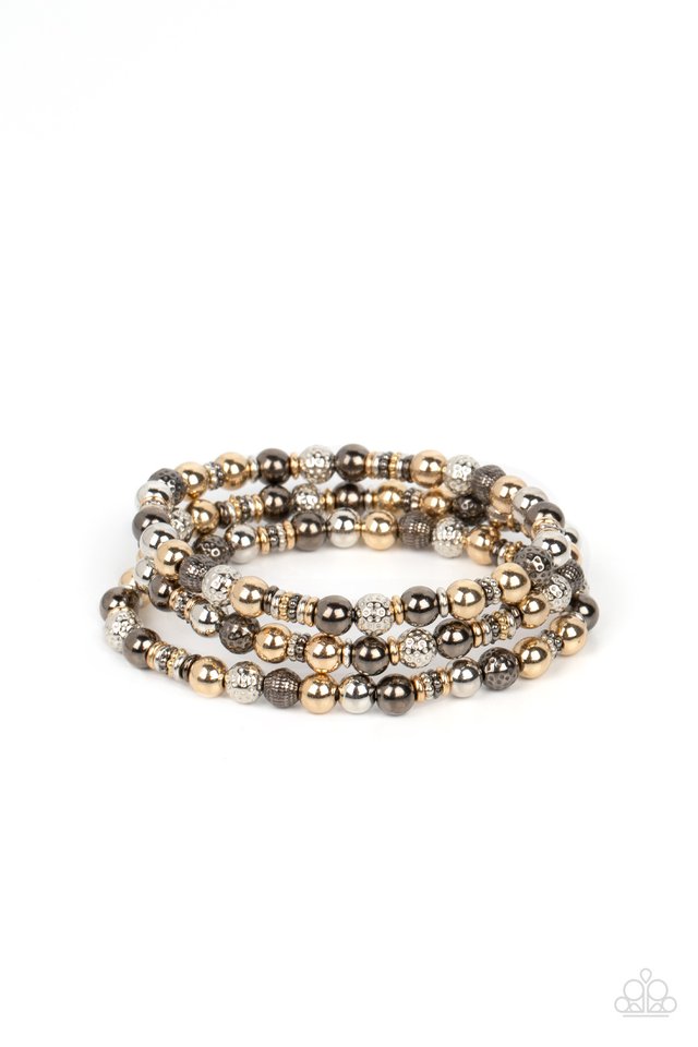Boundless Boundaries - Multi - Paparazzi Bracelet Image