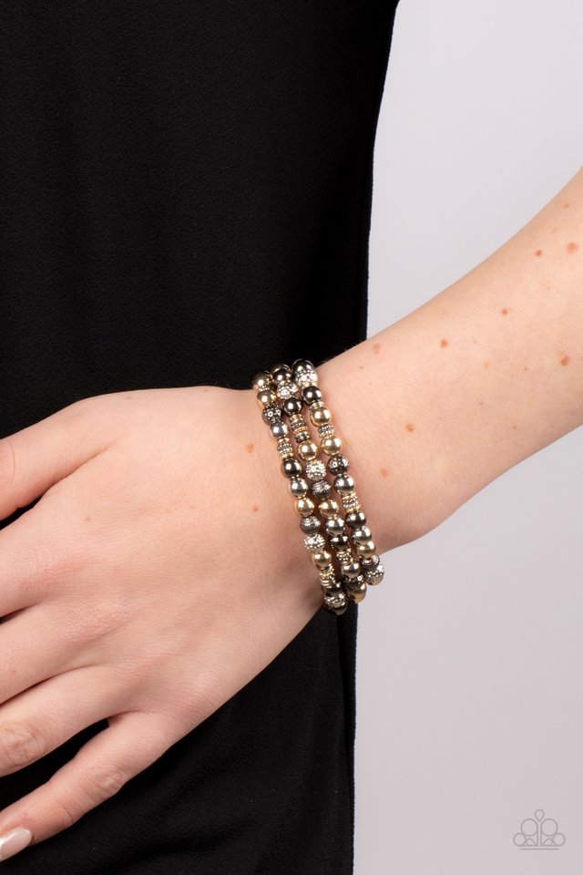 Boundless Boundaries - Multi - Paparazzi Bracelet Image