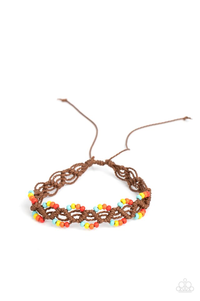 Cast a Wide Net - Multi - Paparazzi Bracelet Image