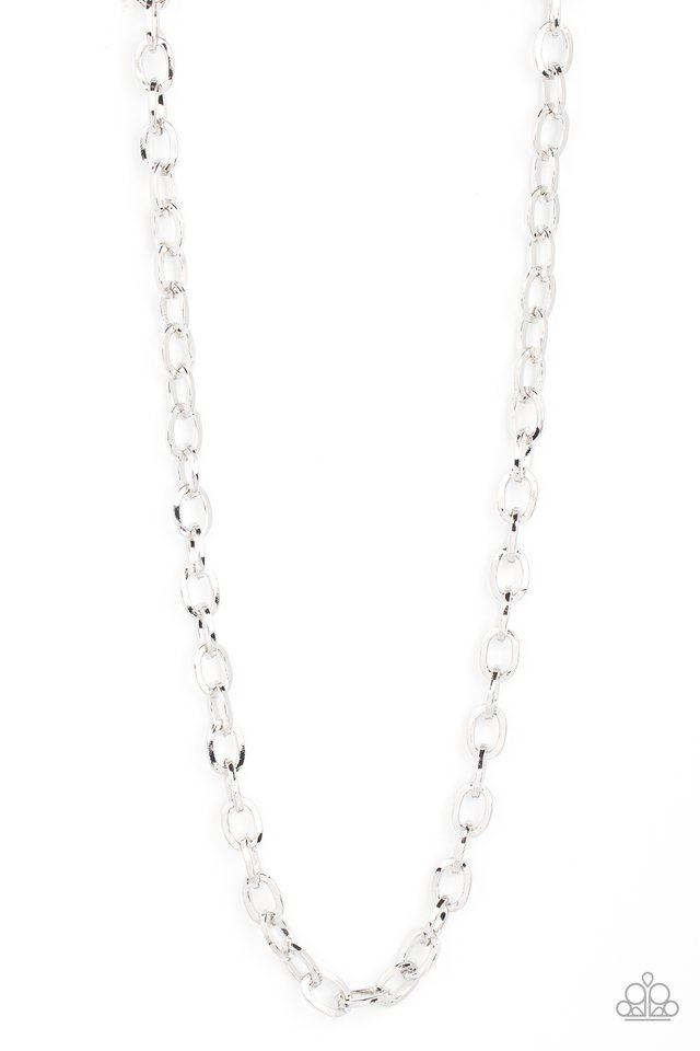 Player of the Year - Silver - Paparazzi Necklace Image