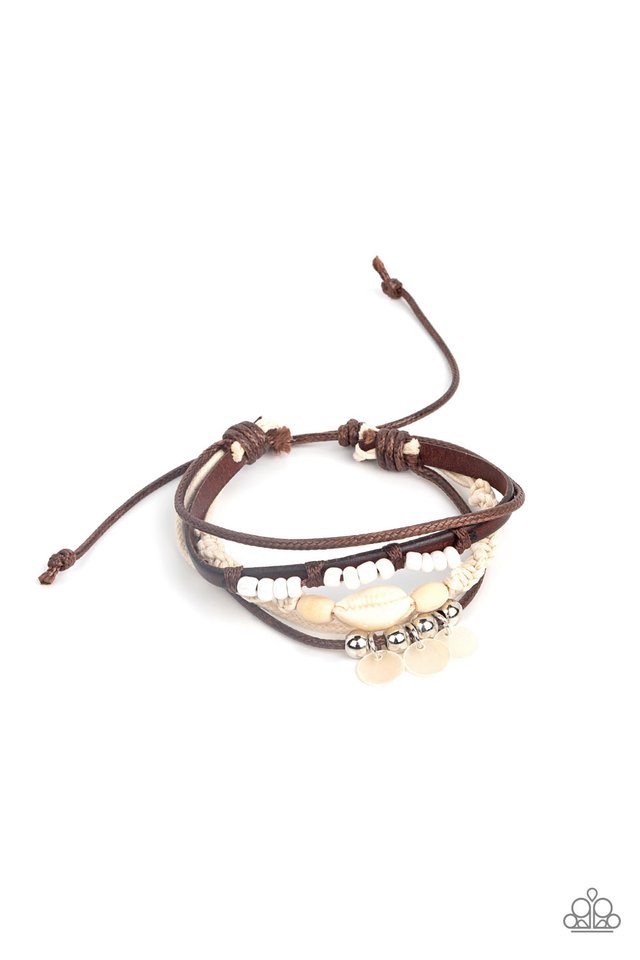 Tidal Dream - White - Paparazzi Bracelet Image