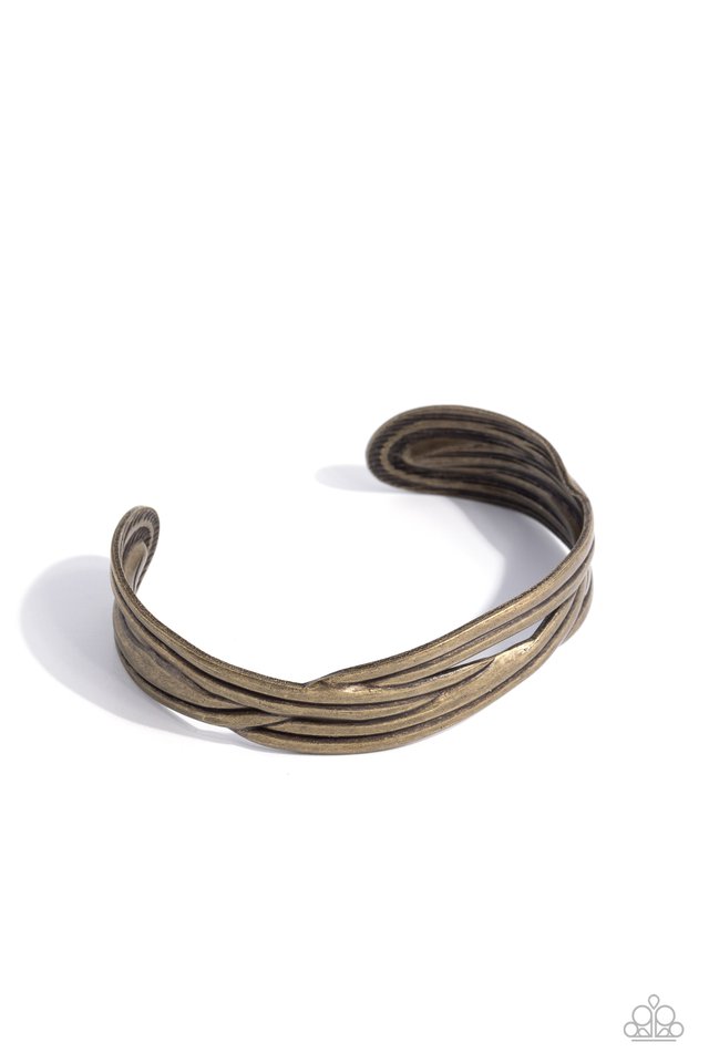 Urban Update - Brass - Paparazzi Bracelet Image