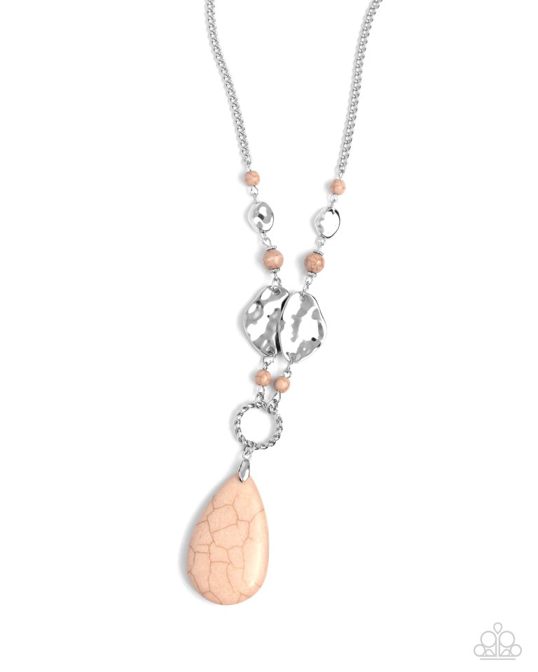 Sagebrush Sanctuary - Brown - Paparazzi Necklace Image