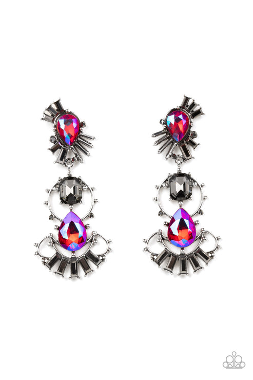 Paparazzi Earring ~ Ultra Universal - Pink