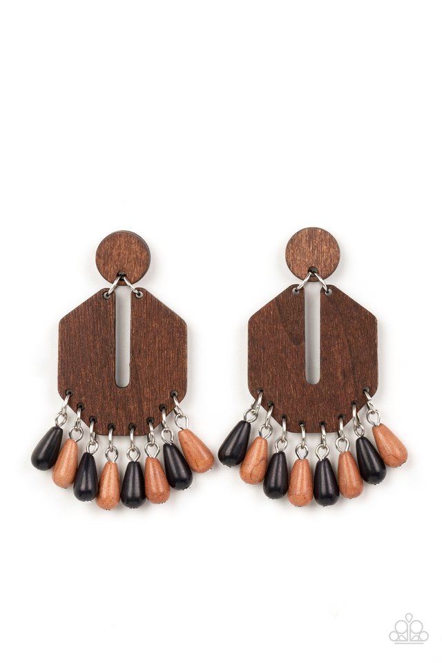 Western Retreat - Multi - Paparazzi Earring Image