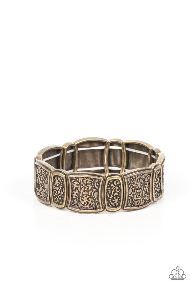 Wine Country - Brass - Paparazzi Bracelet Image