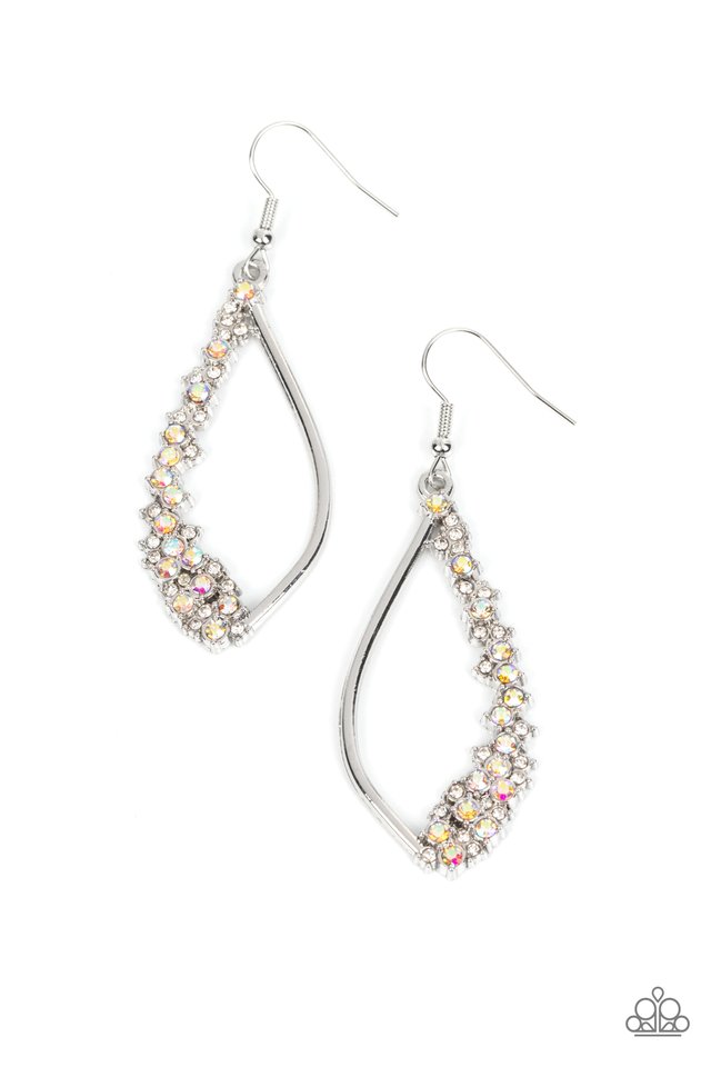 Sparkly Side Effects - Multi - Paparazzi Earring Image
