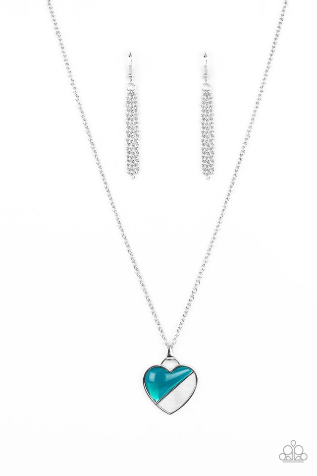 Nautical Romance - Blue - Paparazzi Necklace Image