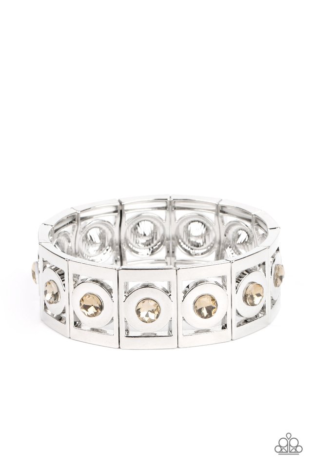 Stretch of Drama - Brown - Paparazzi Bracelet Image