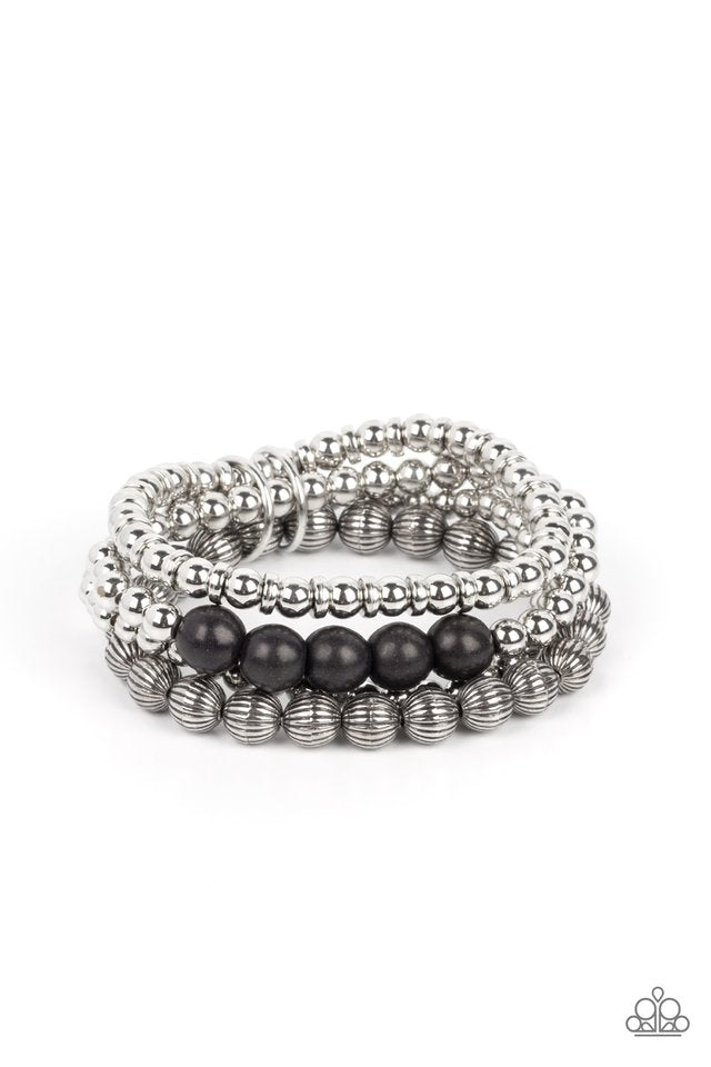 Wildland Wanderer - Black - Paparazzi Bracelet Image