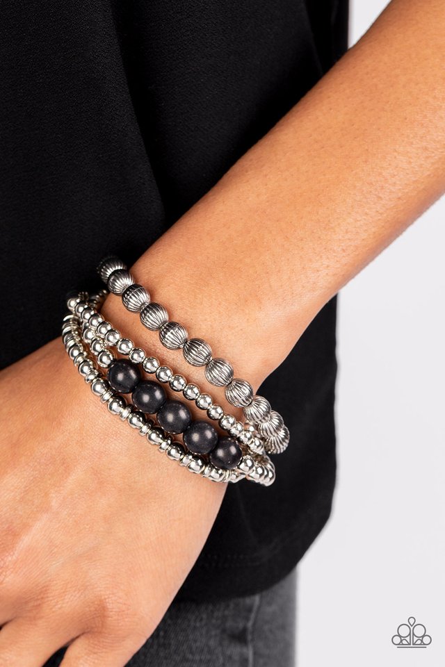 Wildland Wanderer - Black - Paparazzi Bracelet Image