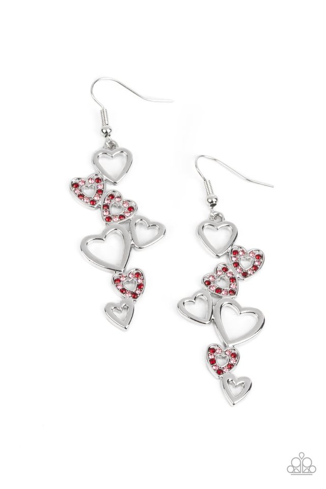 Sweetheart Serenade - Multi - Paparazzi Earring Image