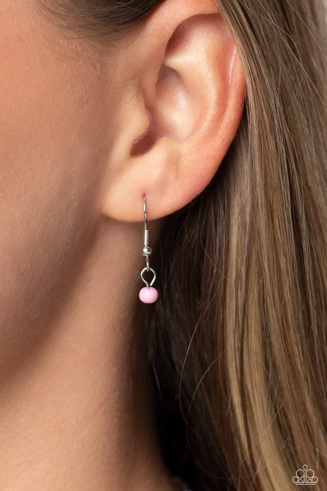 High School Reunion - Pink - Paparazzi Necklace Image