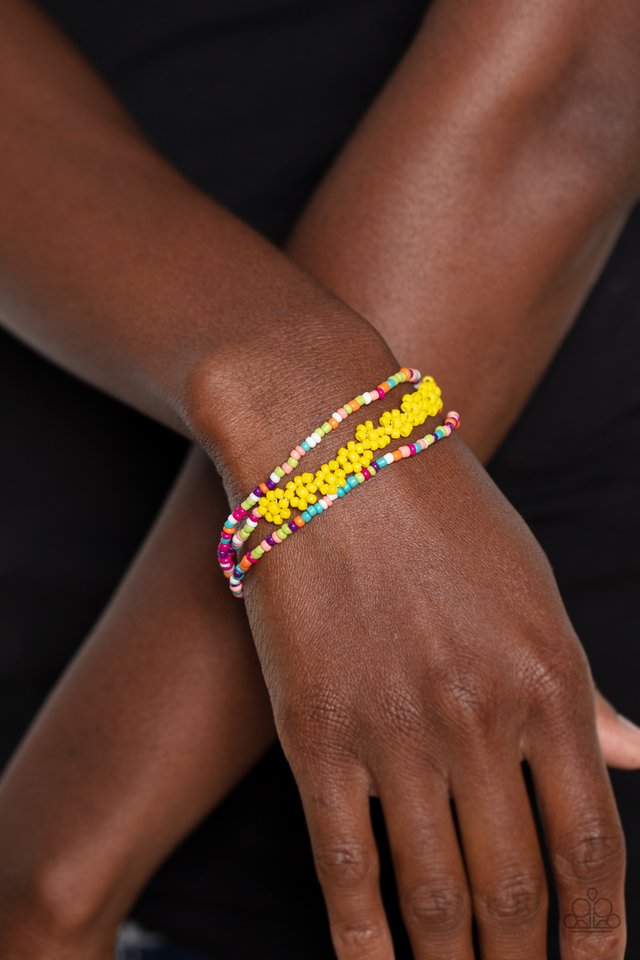 Buzzworthy Botanicals - Multi - Paparazzi Bracelet Image