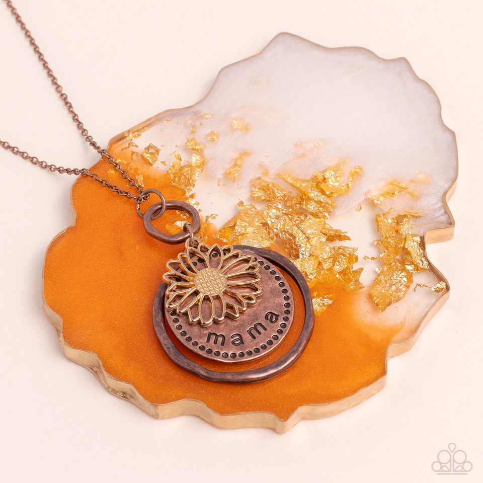 Flowers for Mama - Multi - Paparazzi Necklace Image