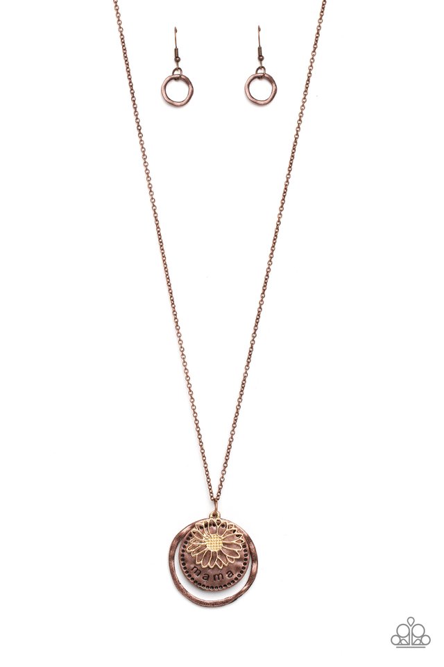 Flowers for Mama - Multi - Paparazzi Necklace Image