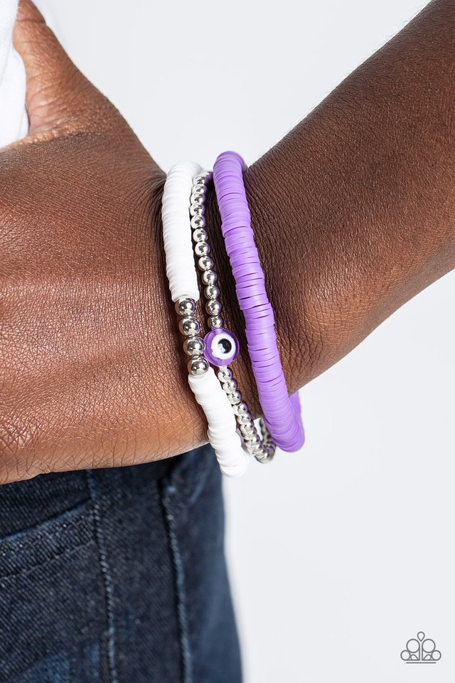 EYE Have A Dream - Purple - Paparazzi Bracelet Image