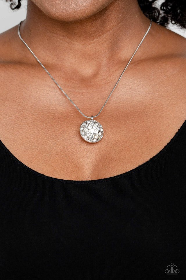 Haute Hybrid - White - Paparazzi Necklace Image