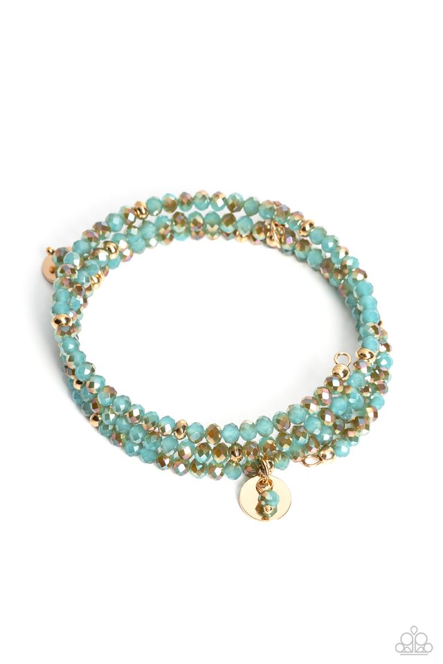 Illusive Infinity - Blue - Paparazzi Bracelet Image