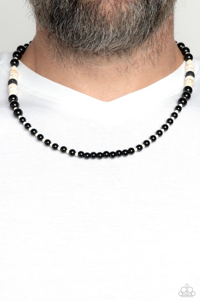 Legendary Lava - White - Paparazzi Necklace Image