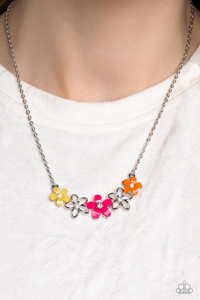 WILDFLOWER About You - Pink - Paparazzi Necklace Image