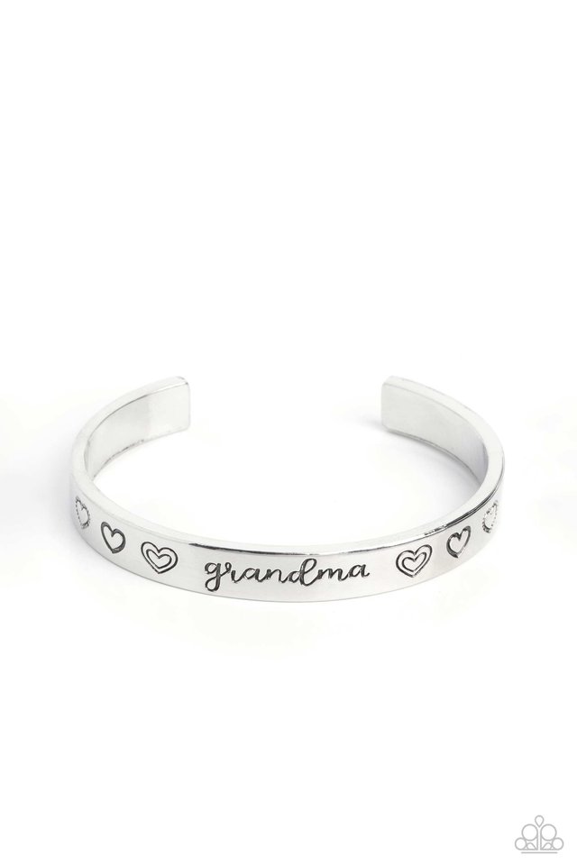 A Grandmothers Love - Silver - Paparazzi Bracelet Image