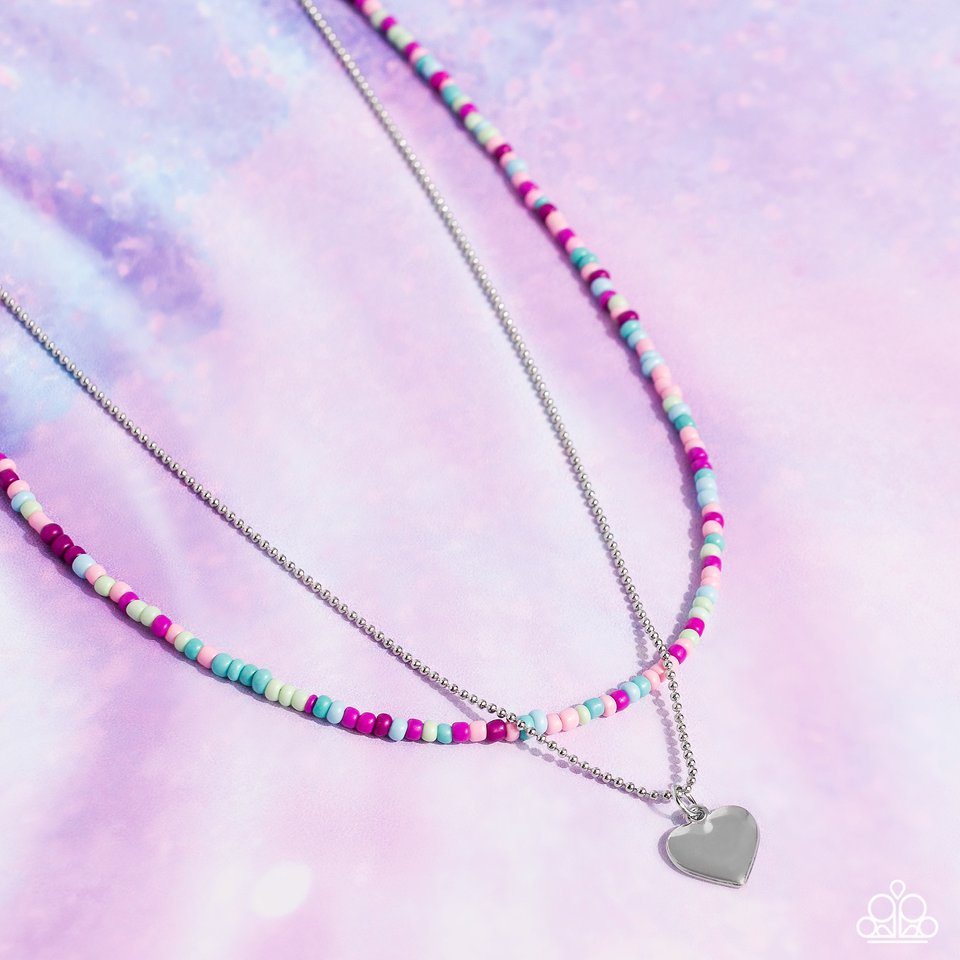 Candy Store - Blue - Paparazzi Necklace Image