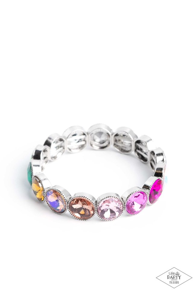 Number One Knockout - Multi - Paparazzi Bracelet Image
